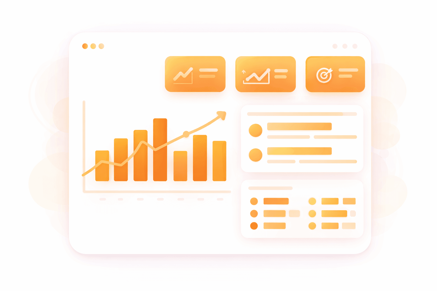 Custom analytics dashboard