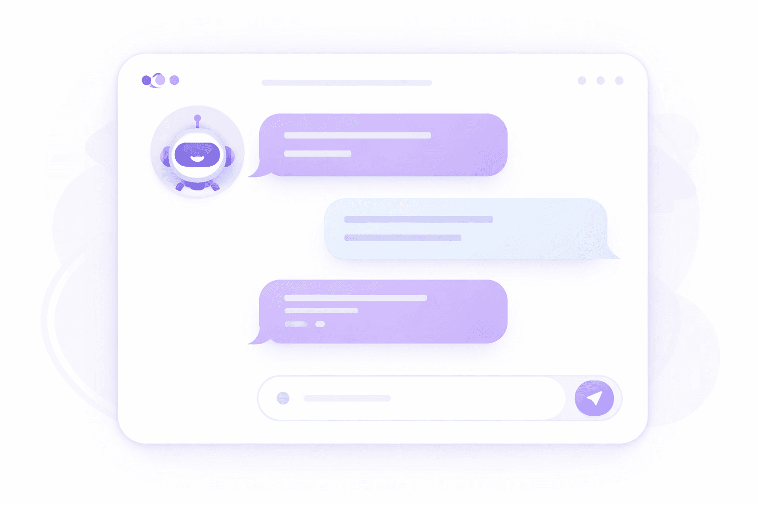 AI Chat Assistant interface