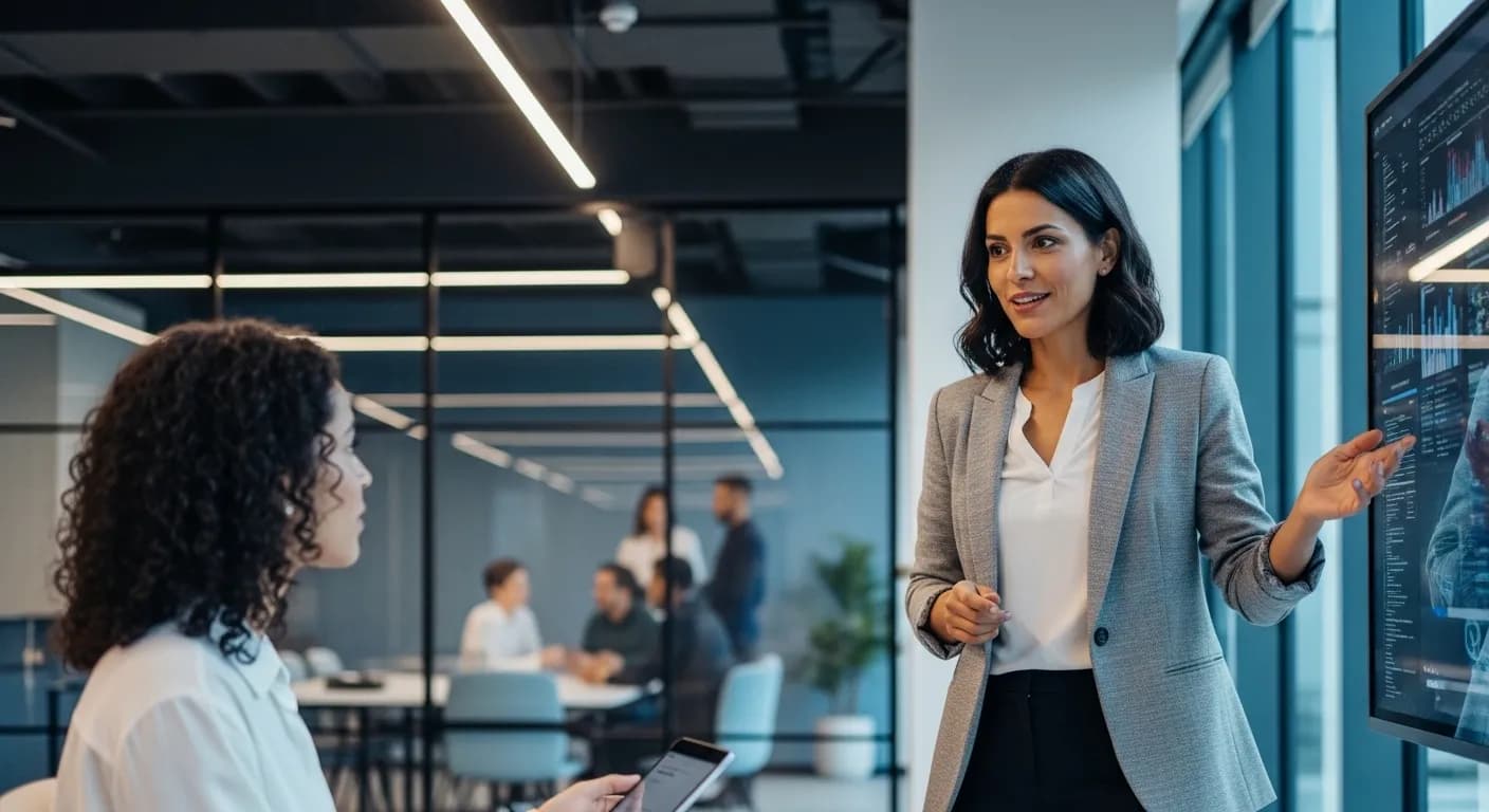 Women in leadership and technical roles at ClockHash